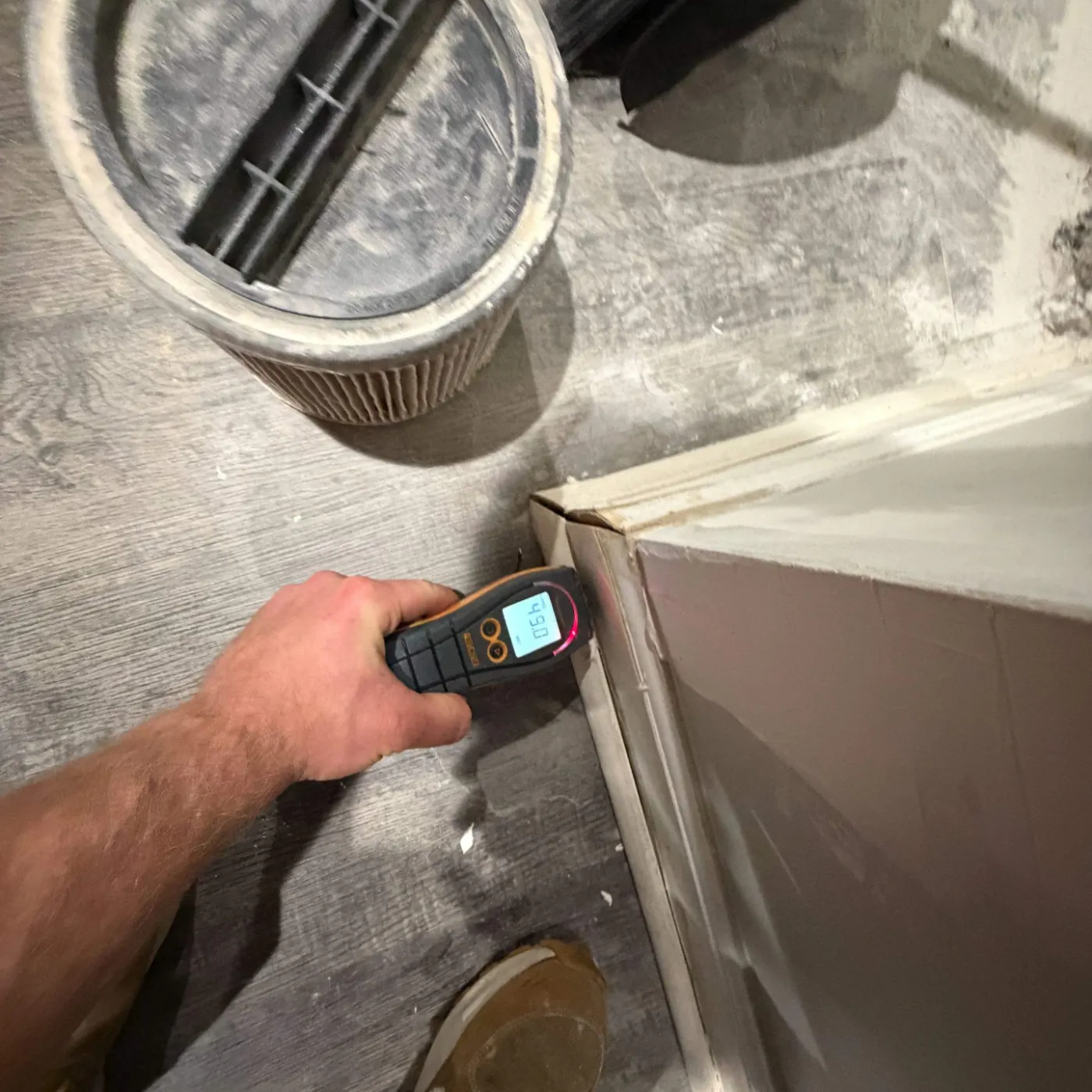 Documented moisture readings in Jackson County, IN